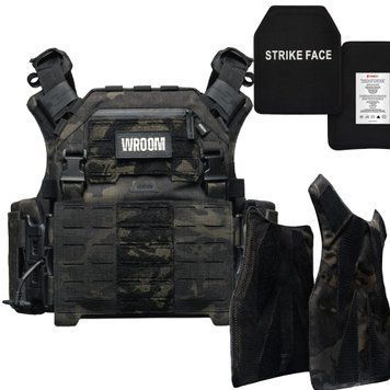 Бронежилет 6 класса GHOST GEN5 V1 PRO с баллистической защитой 1-го класса. Цвет Black Multicam USA GG50V1-BMC-PRO фото