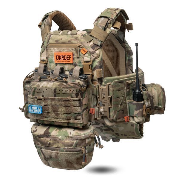 Бронежилет 6 класу GHOST GEN5 V2+ PRO з балістичним захистом 2-го класу. Колір Мультикам USA GG5V2-MCU-PRO фото