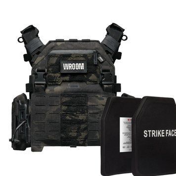 Бронежилет 6 класса GHOST GEN5 V1+ с баллистической защитой 2-го класса. Цвет Black Multicam USA GG5V1-BMC фото