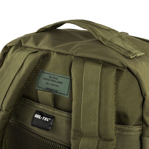Тактический рюкзак Mil-Tec Assault Pack Олива 36L C2256-36OL фото