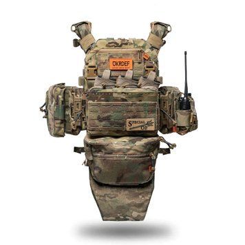 Бронежилет 6 класса GHOST GEN5 V3 с баллистической защитой 1-го класса. Цвет Multicam GG50V3-MC фото