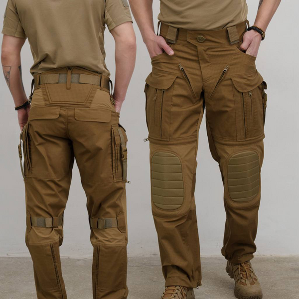 Тактичні Штани з наколінниками Combat Gen II Убакс + Штани з наколінниками - Койот, розмір 44 CG2P-44CY фото
