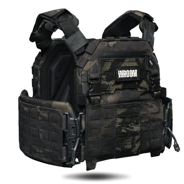Бронежилет 6 класу GHOST GEN5 V1+ PRO з балістичним захистом 2-го класу. Колір Black Multicam USA GG5V1-BMC-PRO фото